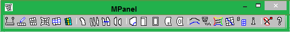 MPanel toolbar